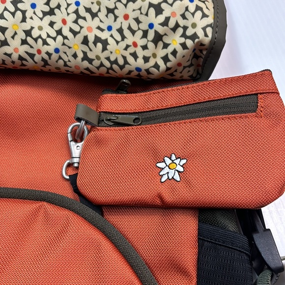 Sherpani Chica Orange/Brown Crossbody Bag - Picture 6 of 10